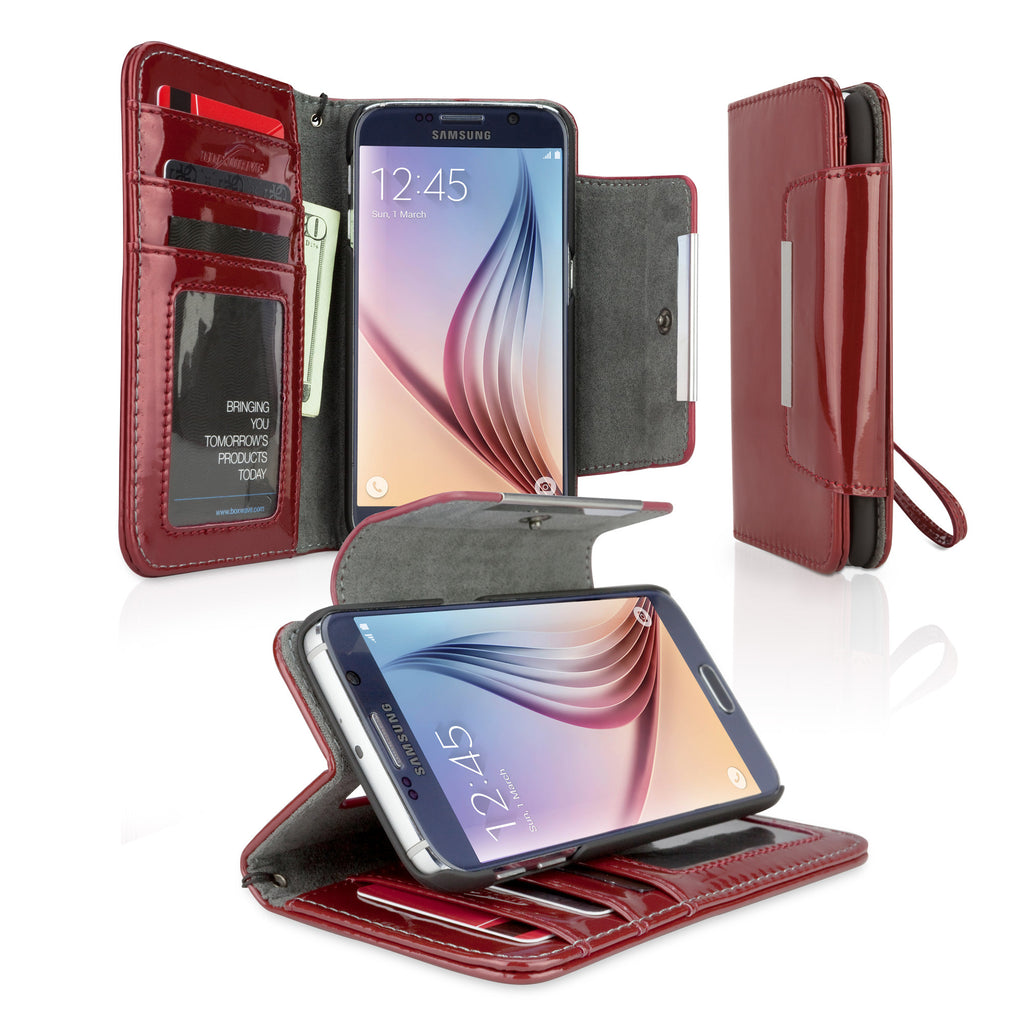 Patent Leather Clutch Galaxy S6 Case