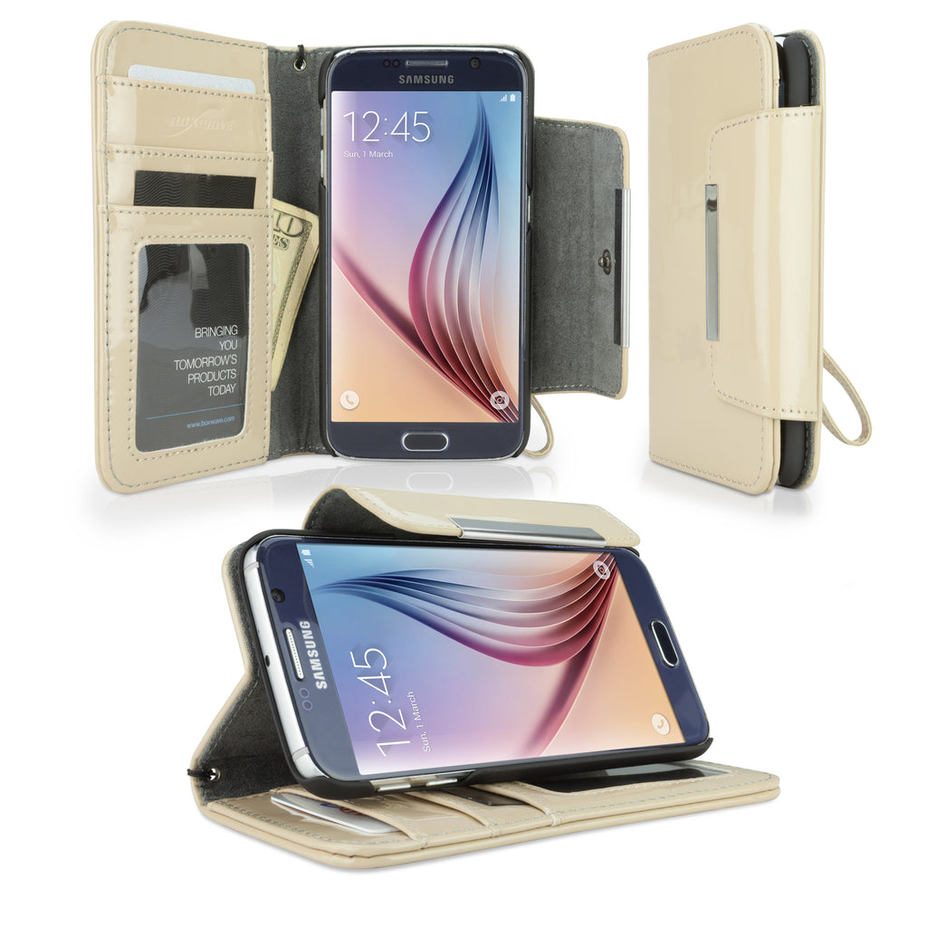 Patent Leather Clutch Galaxy S6 Case
