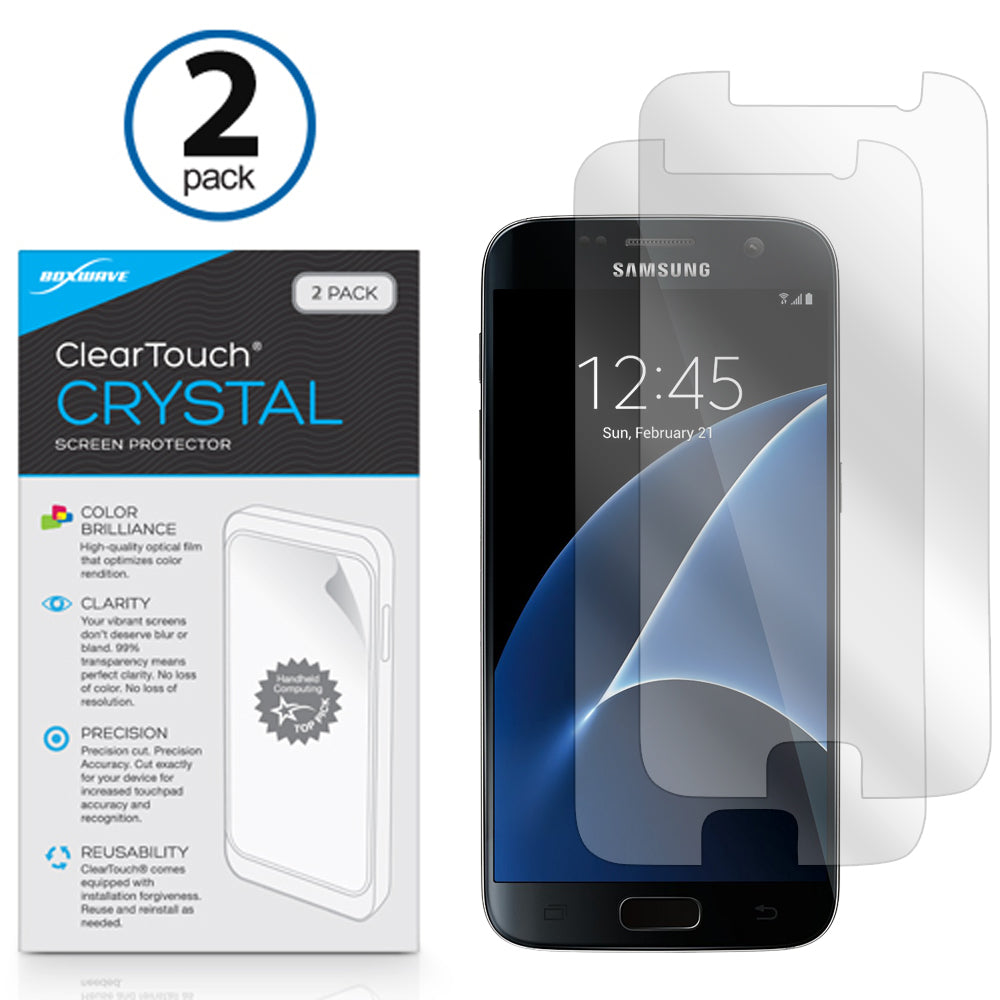 ClearTouch Crystal (2-Pack) - Samsung Galaxy S7 Screen Protector