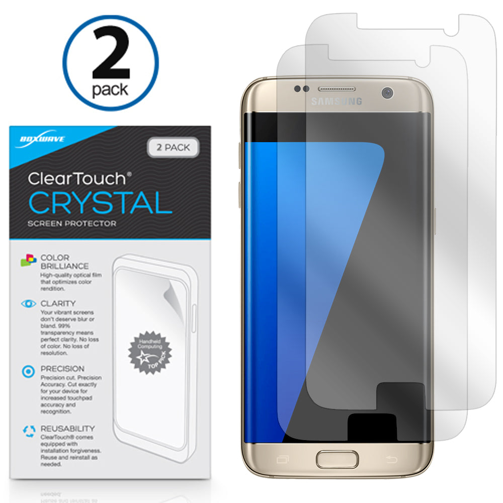ClearTouch Crystal (2-Pack) - Samsung Galaxy S7 Edge Screen Protector