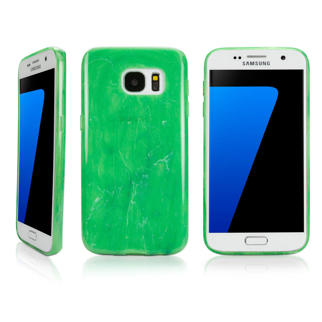 Marble Crystal Slip - Samsung Galaxy S7 Case