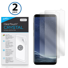 ClearTouch Crystal (2-Pack) - Samsung Galaxy S8 Screen Protector