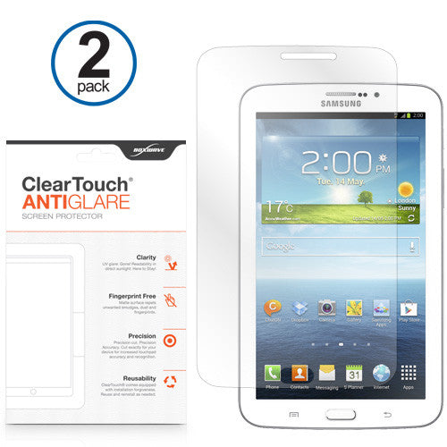 ClearTouch Anti-Glare (2-Pack) - Samsung Galaxy Tab 3 7.0 Screen Protector