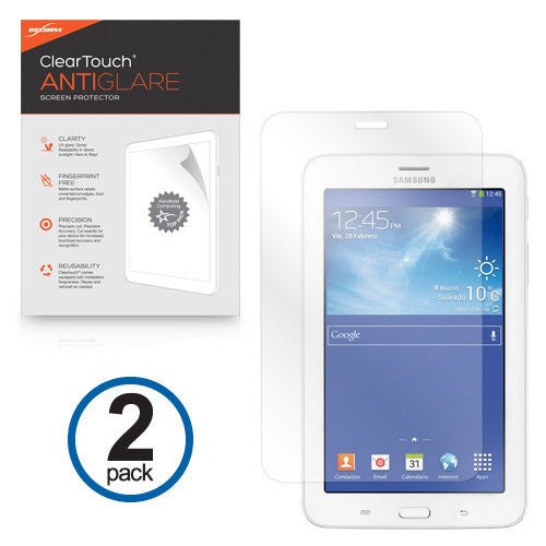 ClearTouch Anti-Glare (2-Pack) - Samsung Galaxy Tab 3 Lite 7.0 Screen Protector