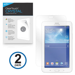 ClearTouch Crystal (2-Pack) - Samsung Galaxy Tab 3 Lite 7.0 Screen Protector