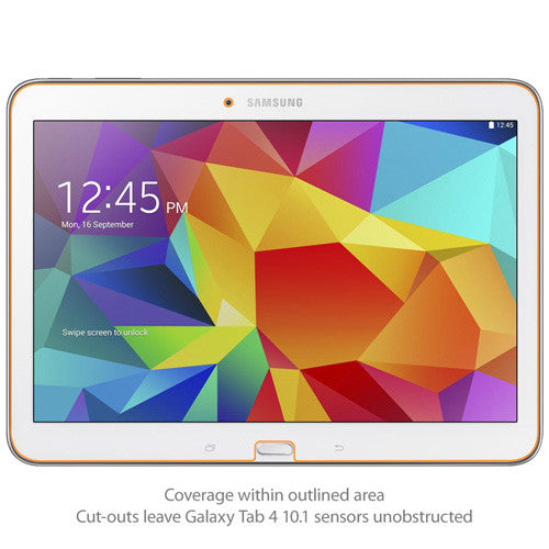 ClearTouch Anti-Glare (2-Pack) - Samsung Galaxy Tab 4 10.1 Screen Protector
