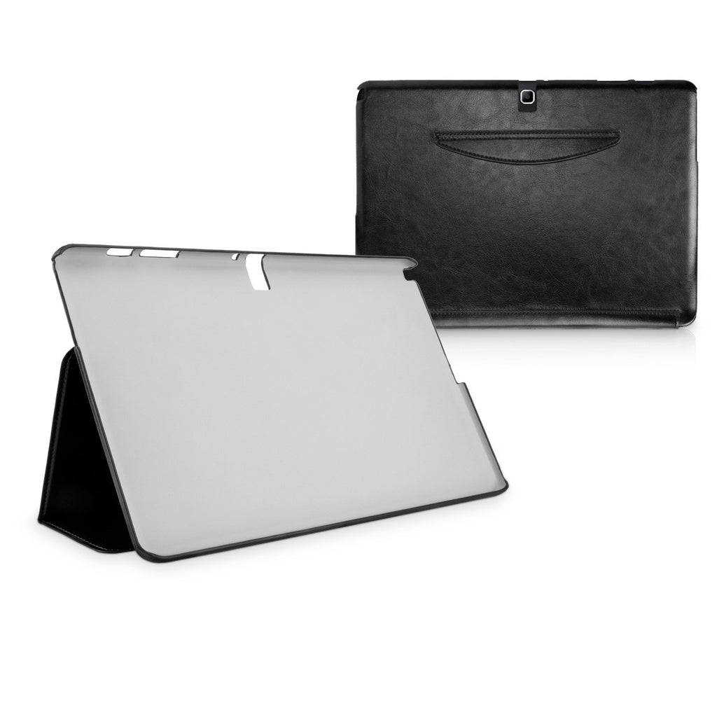 Leather Book Jacket - Samsung Galaxy Tab 4 10.1 Case