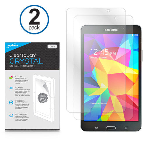 ClearTouch Crystal (2-Pack) - Samsung Galaxy Tab 4 7.0 Screen Protector