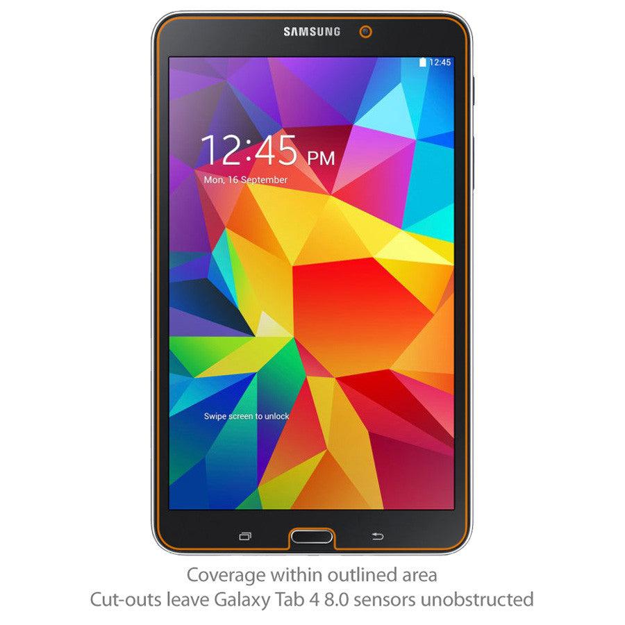 ClearTouch Anti-Glare (2-Pack) - Samsung Galaxy Tab 4 8.0 Screen Protector