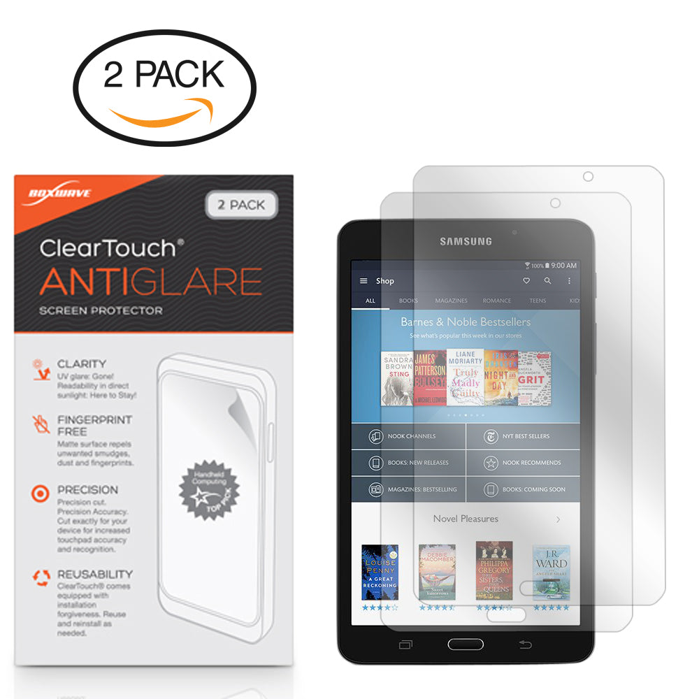 ClearTouch Anti-Glare (2-Pack) - Samsung Galaxy Tab A NOOK Screen Protector