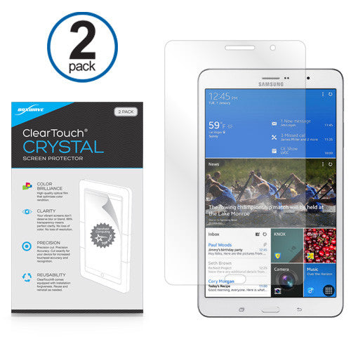 ClearTouch Crystal (2-Pack) - Samsung Galaxy Tab Pro 8.4 Screen Protector