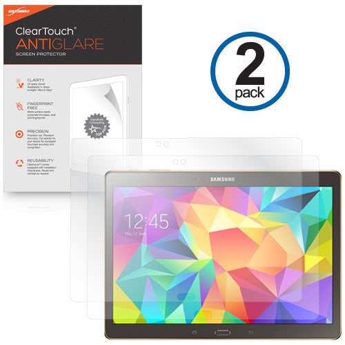 ClearTouch Anti-Glare (2-Pack) - Samsung Galaxy Tab S 10.5 Screen Protector