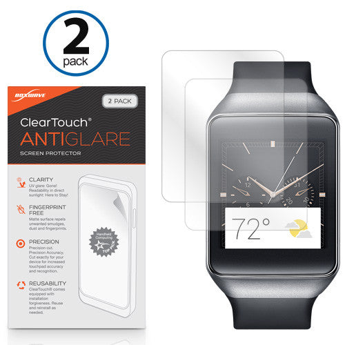 ClearTouch Anti-Glare (2-Pack) - Samsung Gear Live Screen Protector