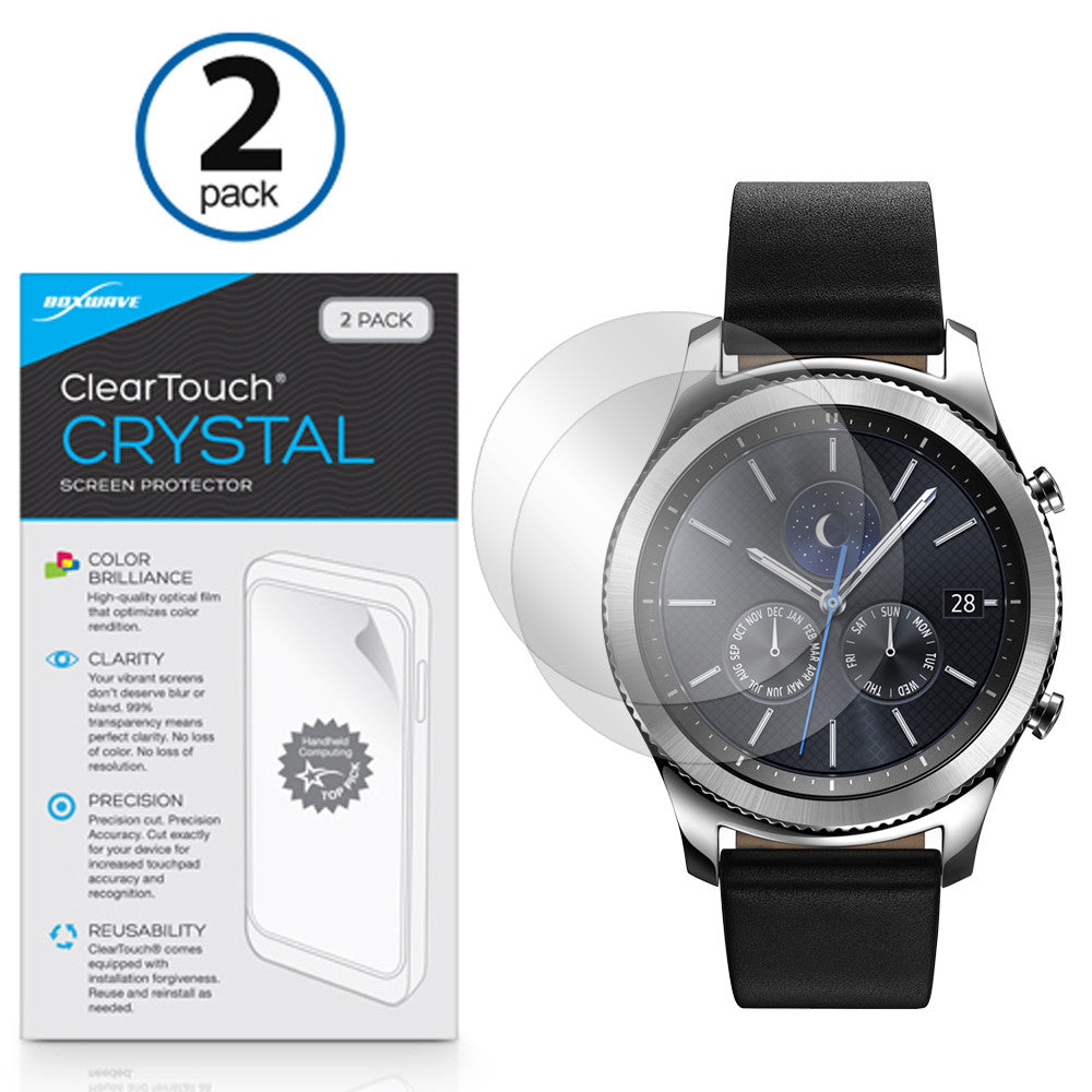 ClearTouch Crystal (2-Pack) - Samsung Gear S3 Classic Screen Protector