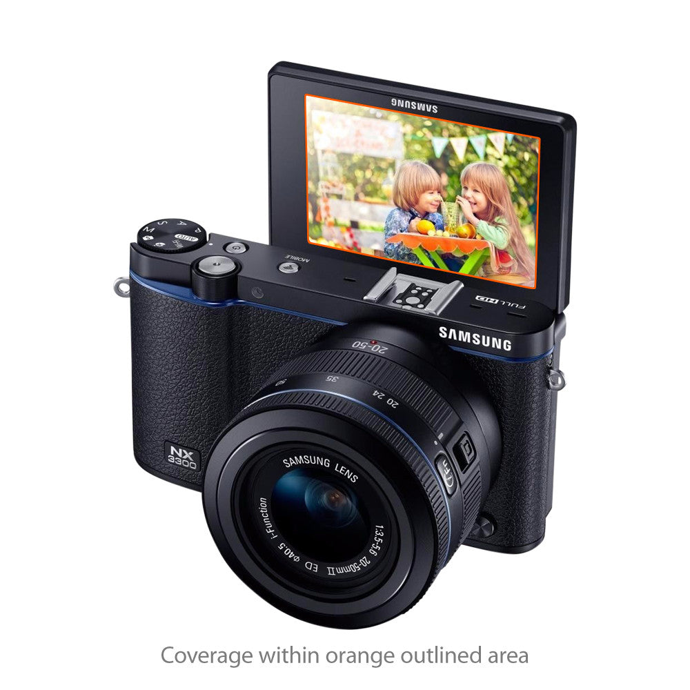 ClearTouch Crystal (2-Pack) - Samsung NX3300 Screen Protector