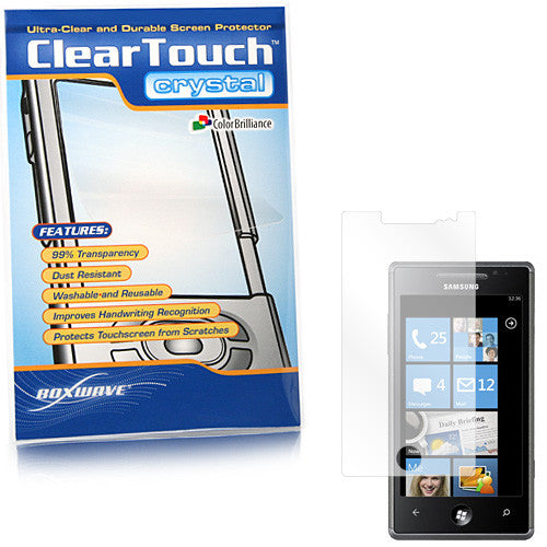 ClearTouch Crystal - Samsung Omnia 7 GT-i8700 Screen Protector