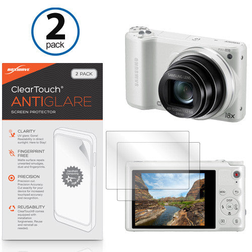 ClearTouch Anti-Glare (2-Pack) - Samsung WB250 Screen Protector