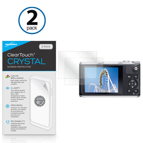 ClearTouch Crystal (2-Pack) - Samsung WB380 Screen Protector