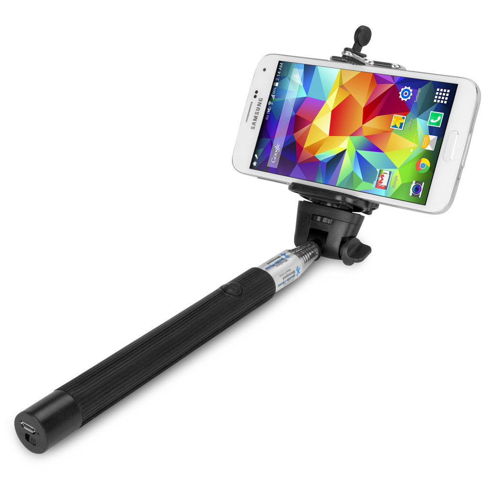 SelfiePod with Bluetooth Shutter Button - Apple iPhone 5c Stand and Mount