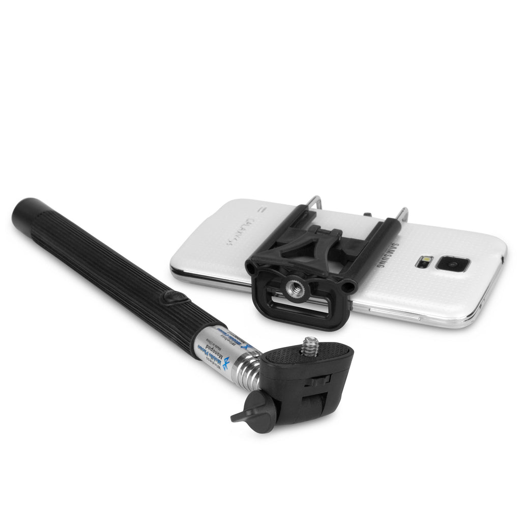 SelfiePod with Bluetooth Shutter Button - Apple iPhone 5c Stand and Mount