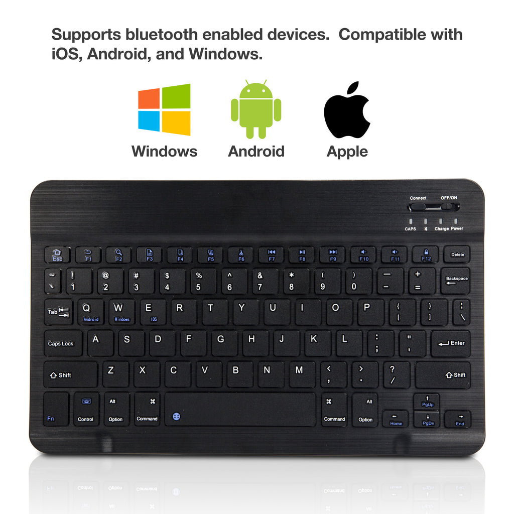 SlimKeys Bluetooth Keyboard - LG Cookie WiFi T310i Keyboard