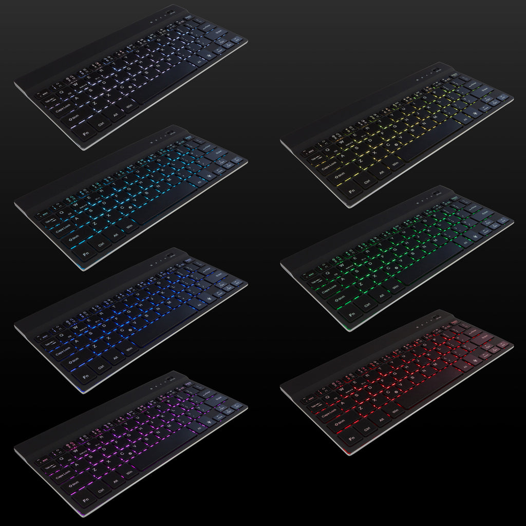 SlimKeys Bluetooth Keyboard - with Backlight - Samsung Galaxy S5 Plus Keyboard