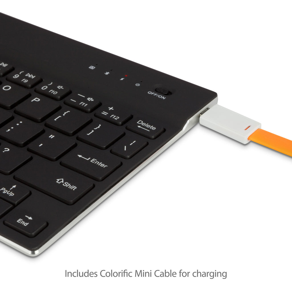 SlimKeys Bluetooth Keyboard - with Backlight - ZTE Grand X Max Keyboard