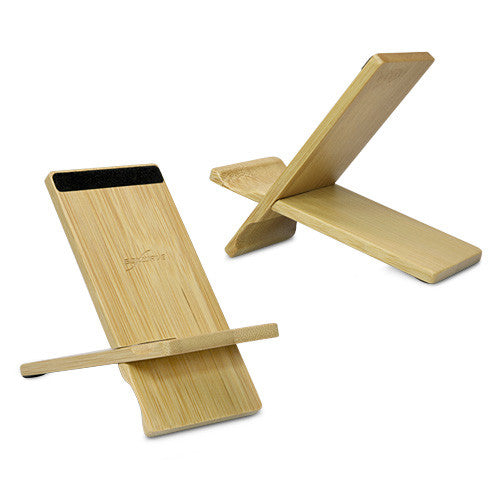 Bamboo Panel Stand - Small - Xiaomi Redmi Note 2 Stand and Mount