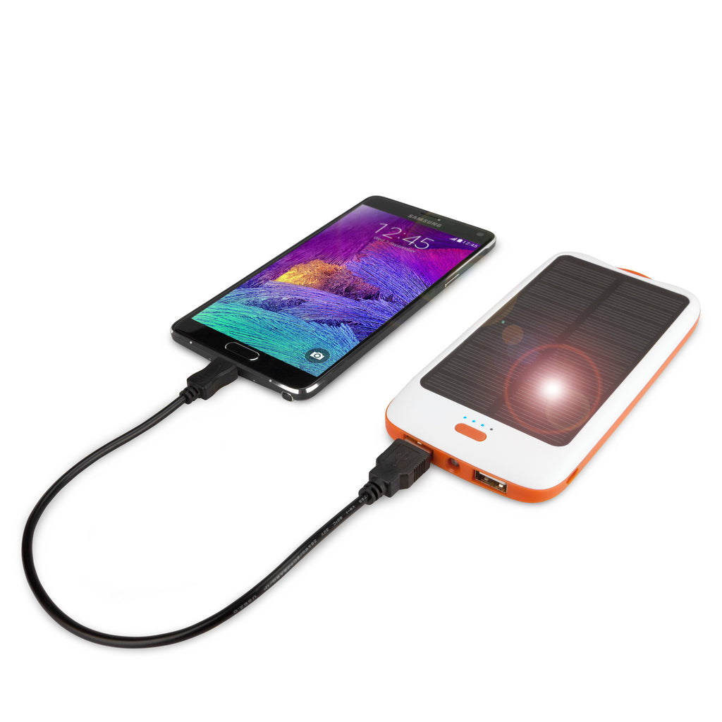 Solar Rejuva PowerPack (10000mAh) - Motorola DROID XYBOARD 10.1 Battery