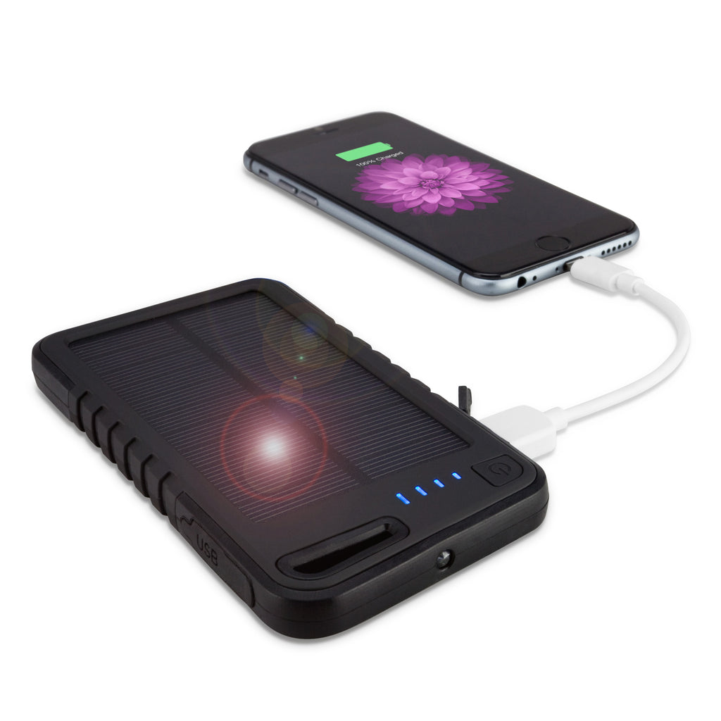 Solar Rejuva PowerPack (5000mAh) - Motorola Droid 4 Battery