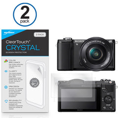 ClearTouch Crystal (2-Pack) - Sony A5000 Screen Protector