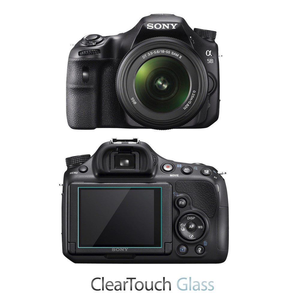 ClearTouch Glass - Sony A58 Screen Protector