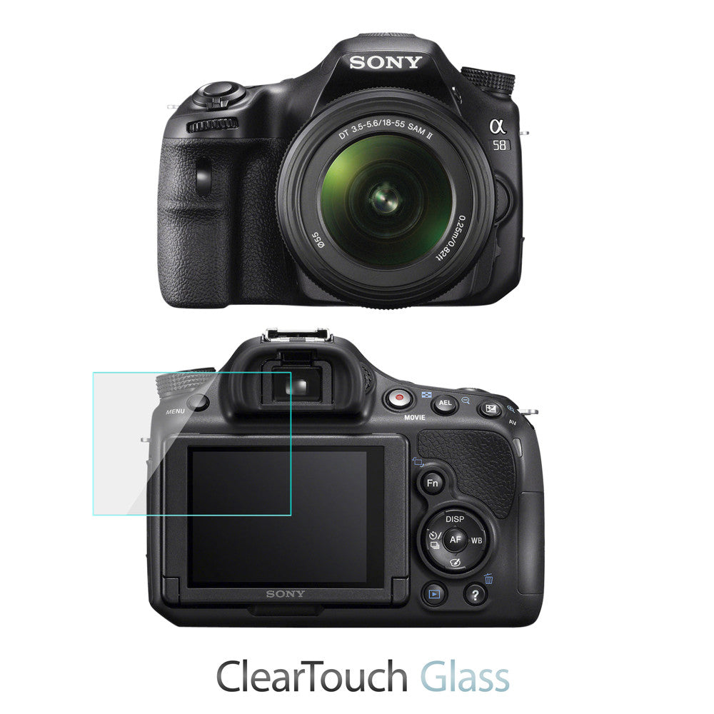 ClearTouch Glass - Sony A58 Screen Protector