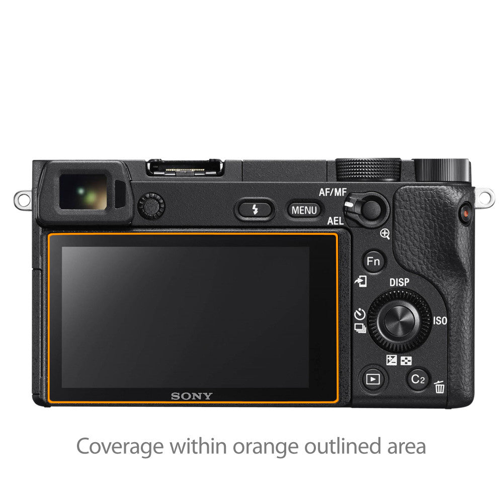 ClearTouch Crystal (2-Pack) - Sony Alpha a6300 Screen Protector