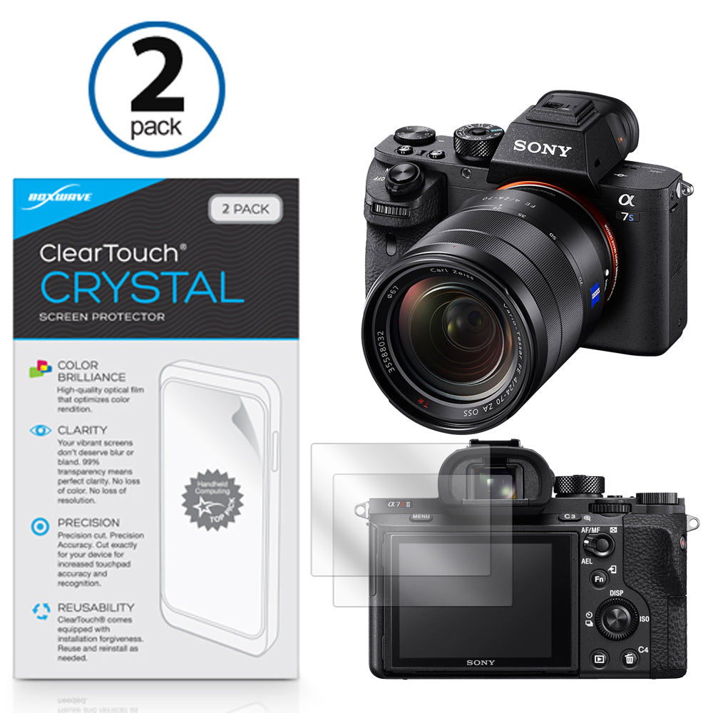 ClearTouch Crystal (2-Pack) - Sony DSC-RX100M3 Screen Protector