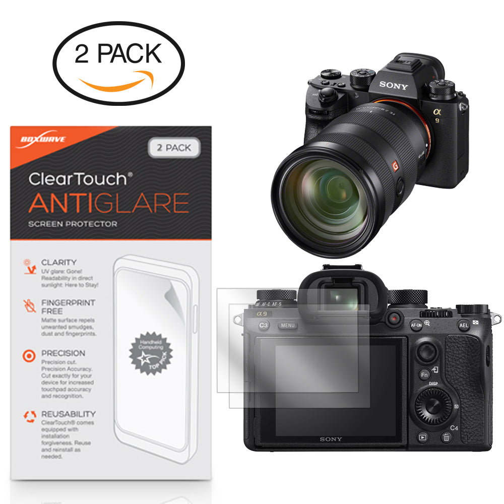 ClearTouch Anti-Glare (2-Pack) - Sony Alpha A9 Screen Protector