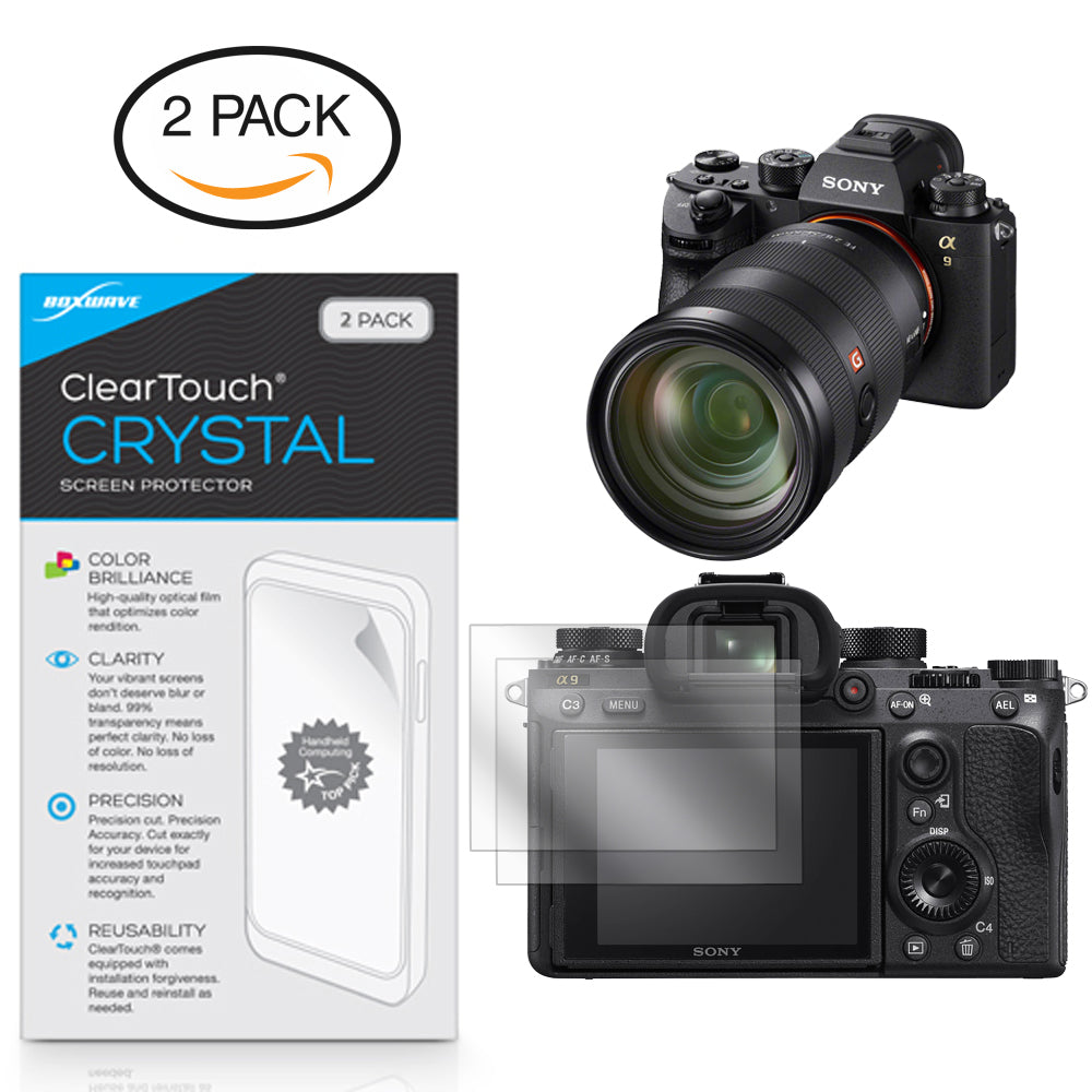ClearTouch Crystal (2-Pack) - Sony Alpha A9 Screen Protector