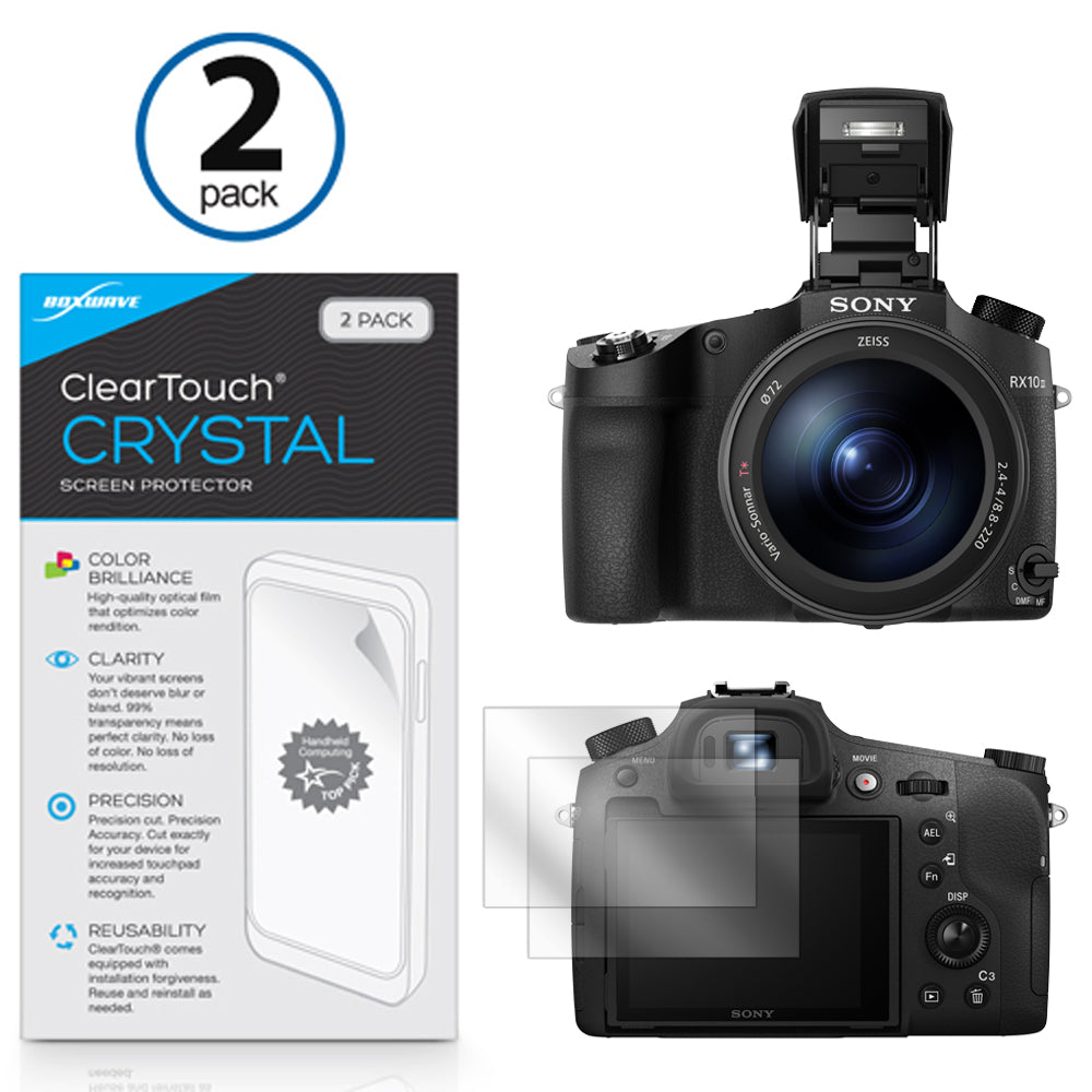 ClearTouch Crystal (2-Pack) - Sony CyberShot DSC-RX10 Screen Protector