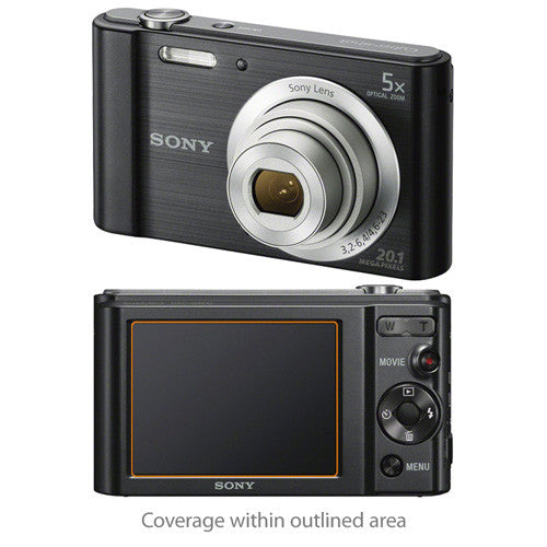 ClearTouch Anti-Glare (2-Pack) - Sony Cyber-shot DSC-W800 Screen Protector