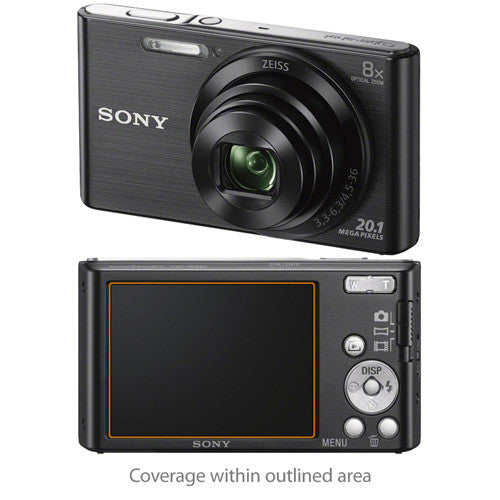 ClearTouch Crystal (2-Pack) - Sony Cybershot DSC-W830 Screen Protector