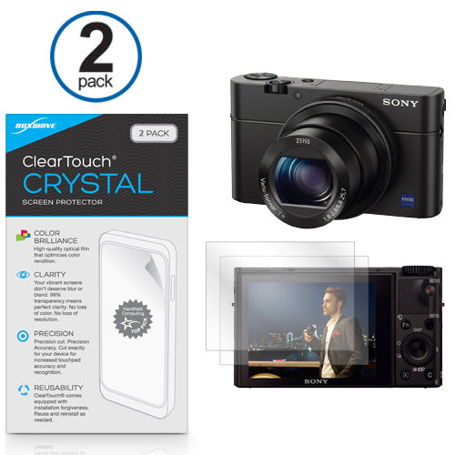 ClearTouch Crystal (2-Pack) - Sony DSC-RX100M3 Screen Protector
