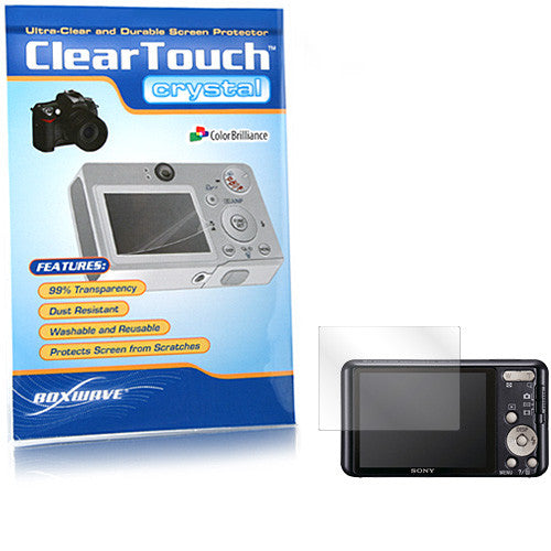 ClearTouch Crystal - Sony Cyber-shot DSC-W570 Screen Protector