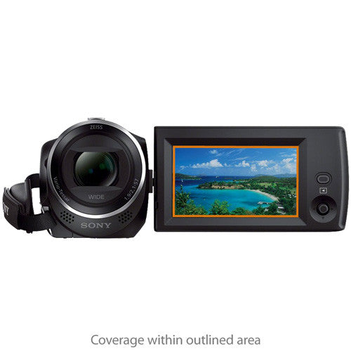 ClearTouch Crystal (2-Pack) - Sony HDR-CX240 Screen Protector