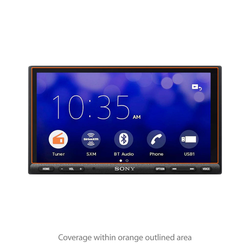 ClearTouch Crystal (2-Pack) - Sony XAV-AX7000 Screen Protector