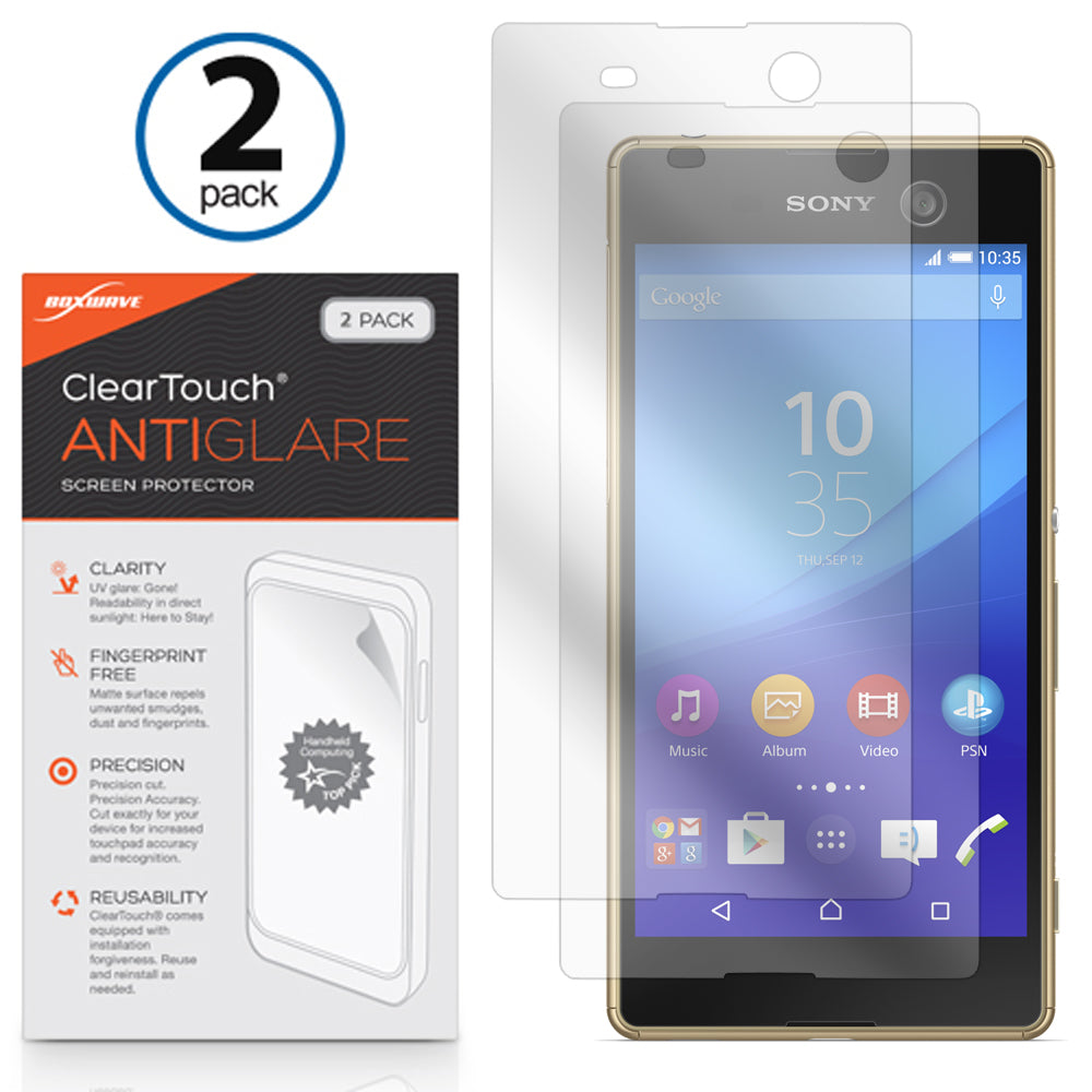 ClearTouch Anti-Glare (2-Pack) - Sony Xperia M5 Screen Protector