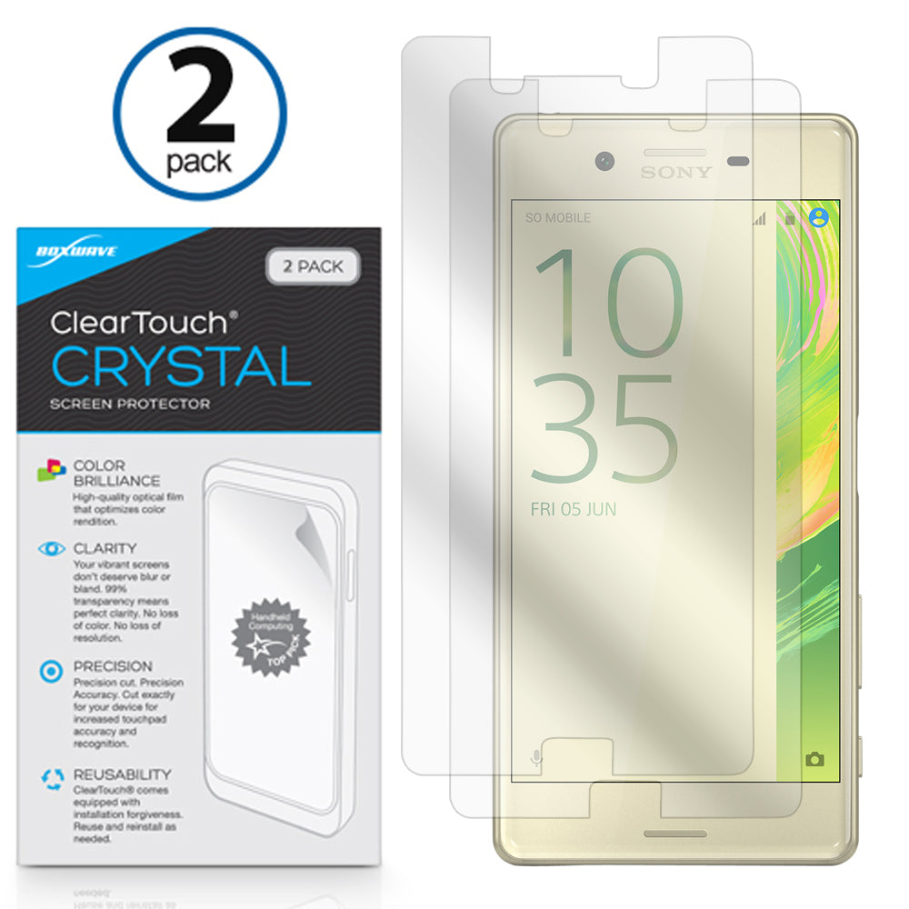 ClearTouch Crystal (2-Pack) - Sony Xperia X Screen Protector
