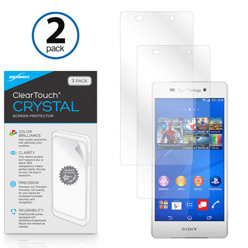 ClearTouch Crystal (2-Pack) - Sony Xperia Z3 V Screen Protector