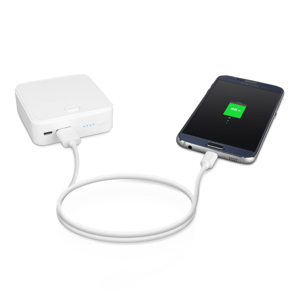 PowerTower with 6,000mAh Power Bank - Apple iPhone Charger
