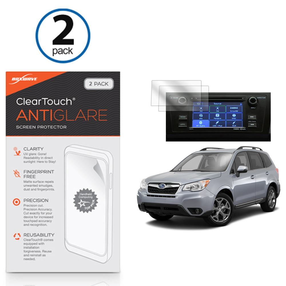ClearTouch Anti-Glare (2-Pack) - Subaru 2016 Forester (6.2 in) Screen Protector