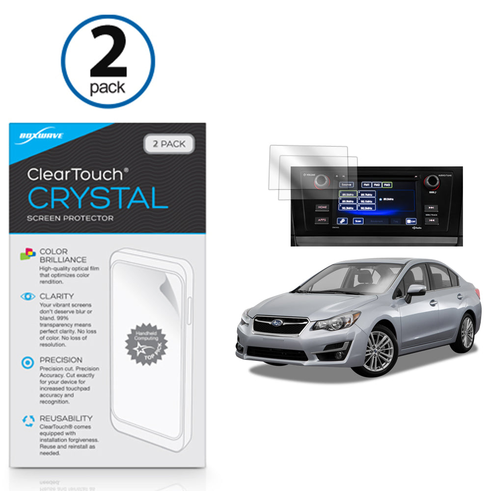 ClearTouch Crystal (2-Pack) - Subaru 2016 Impreza (6.2 in) Screen Protector